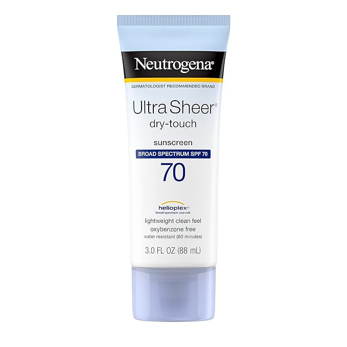 Neutrogena-Ultra Sheer Dry-Touch protector solar, Crema FPS 70