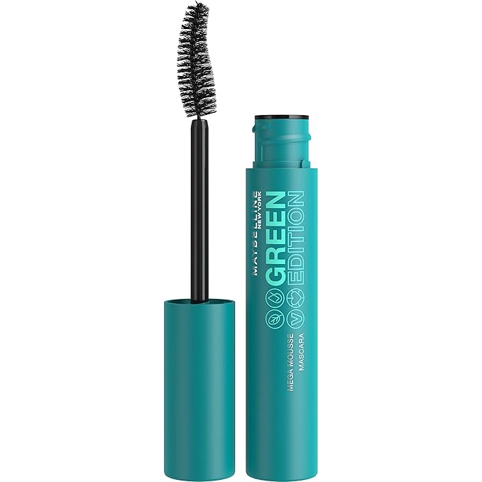 Maybelline-Macara para pestañas Mega Mousse Green Edition