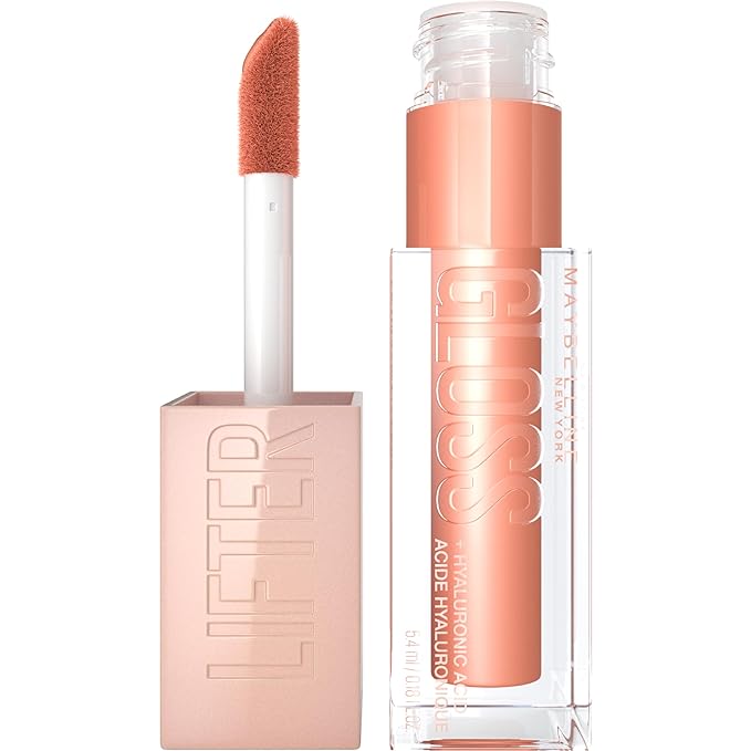 Maybelline-New York Lifter Gloss Brillo labial hidratante con ácido hialurónico