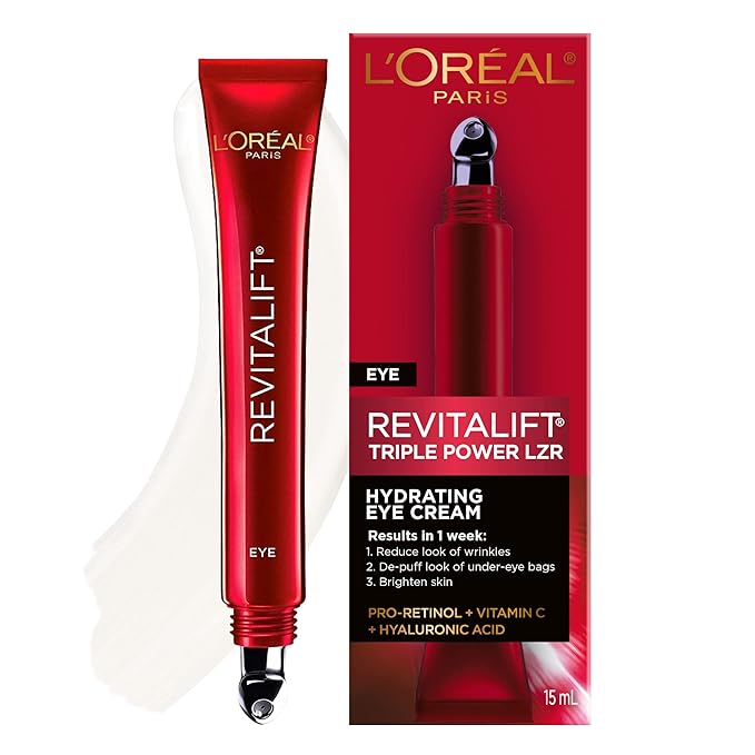 L'Oreal-Paris Revitalift Triple Power Tratamiento de crema antienvejecimiento para ojos