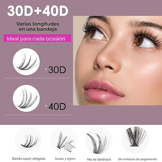 Ocean Pearl-Kit de extensiones de pestañas