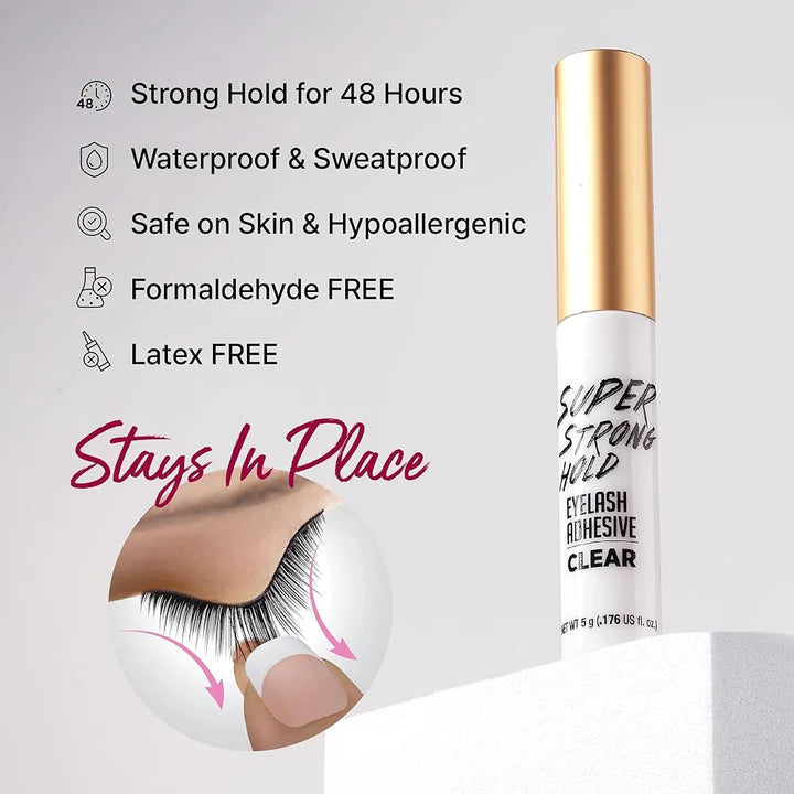 KISS Super Strong Hold Adhesivo-pegamento de Pestañas
