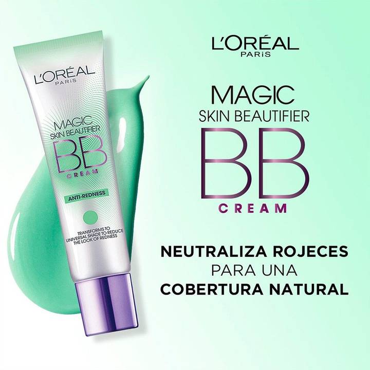 BB Magic BB Cream L’Oréal Paris – Hidratante y Corrector de Tono, 30ml