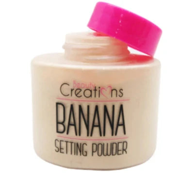 Beauty Creations-Polvo Fijador de Banana