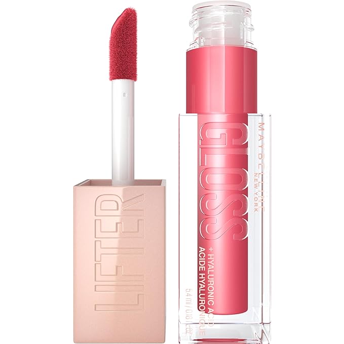 Maybelline-New York Lifter Gloss Brillo labial hidratante con ácido hialurónico