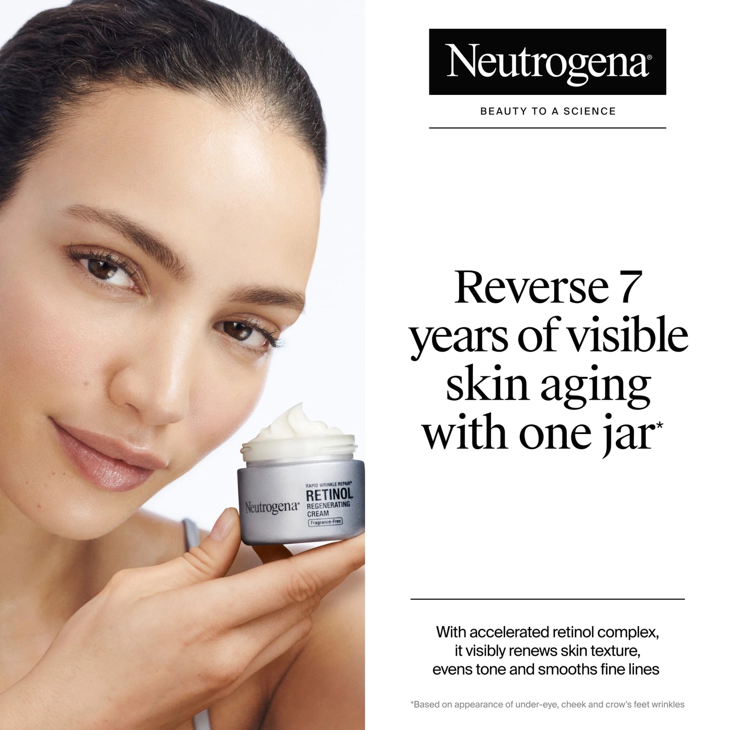 Neutrogena Rapid Wrinkle Repair Retinol | Crema Antiedad Sin Fragancia