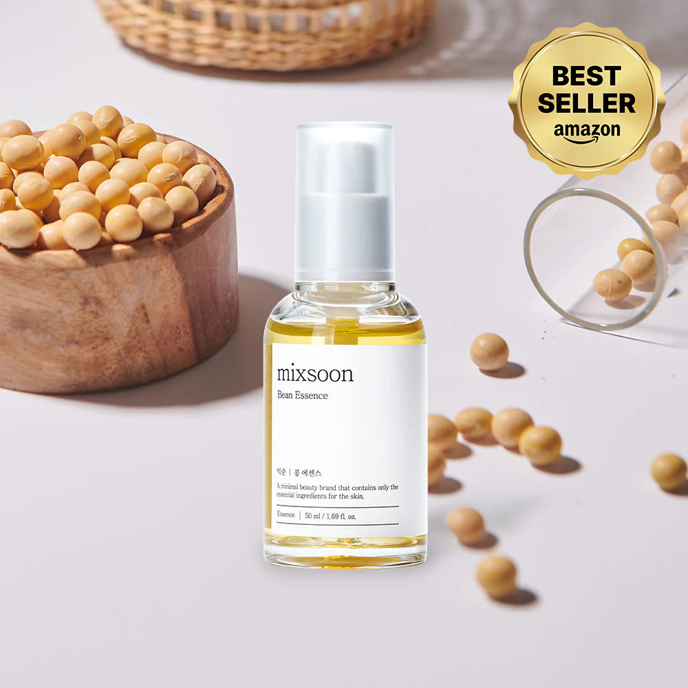 Mixsoon Bean Essence 50ml – Esencia Facial Coreana Hidratante y Exfoliante