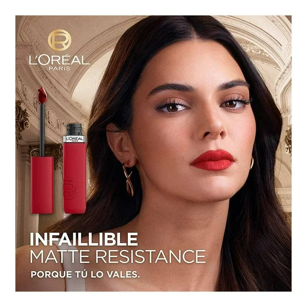L'Oreal-Liquid Lipstick Paris Infallible Matte Resistance