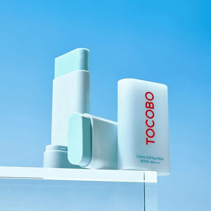 Tocobo-Protector solar en barra SPF 50 Cotton Soft Sun Stick