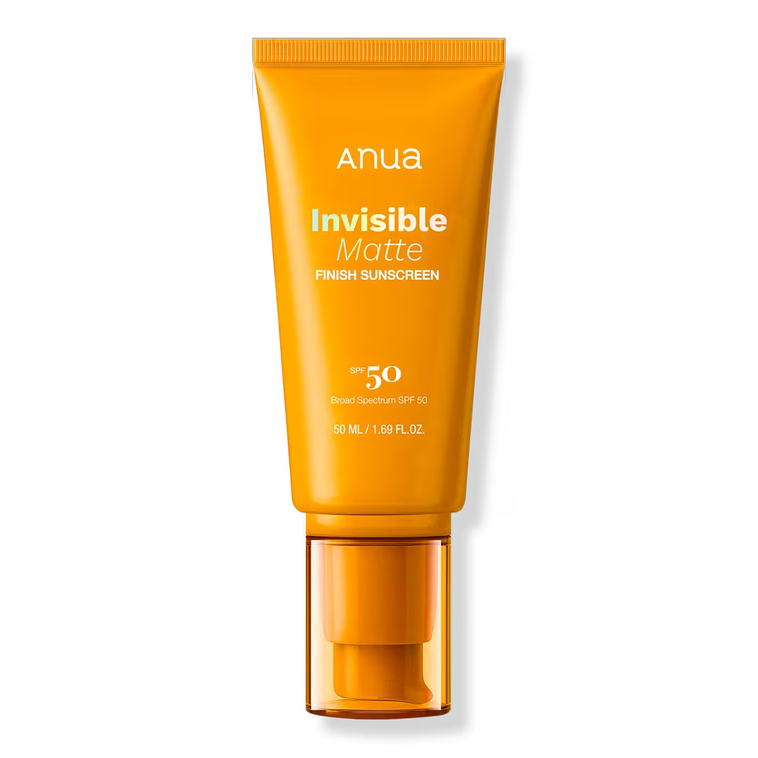 ANUA Invisible Matte Finish Sunscreen SPF50+