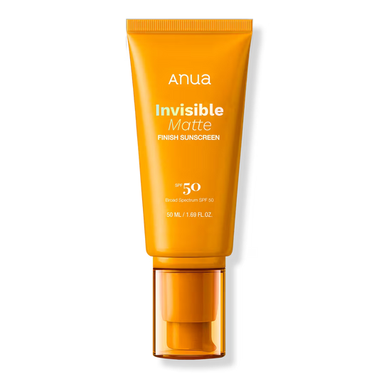 ANUA Invisible Matte Finish Sunscreen SPF50+