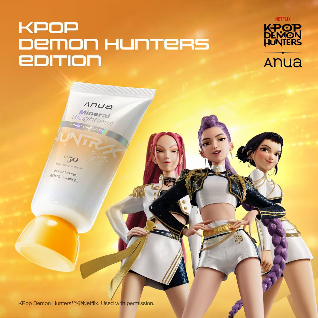 Protector Solar K-POP Demon Hunters Mineral Weightless Finish Sunscreen SPF50
