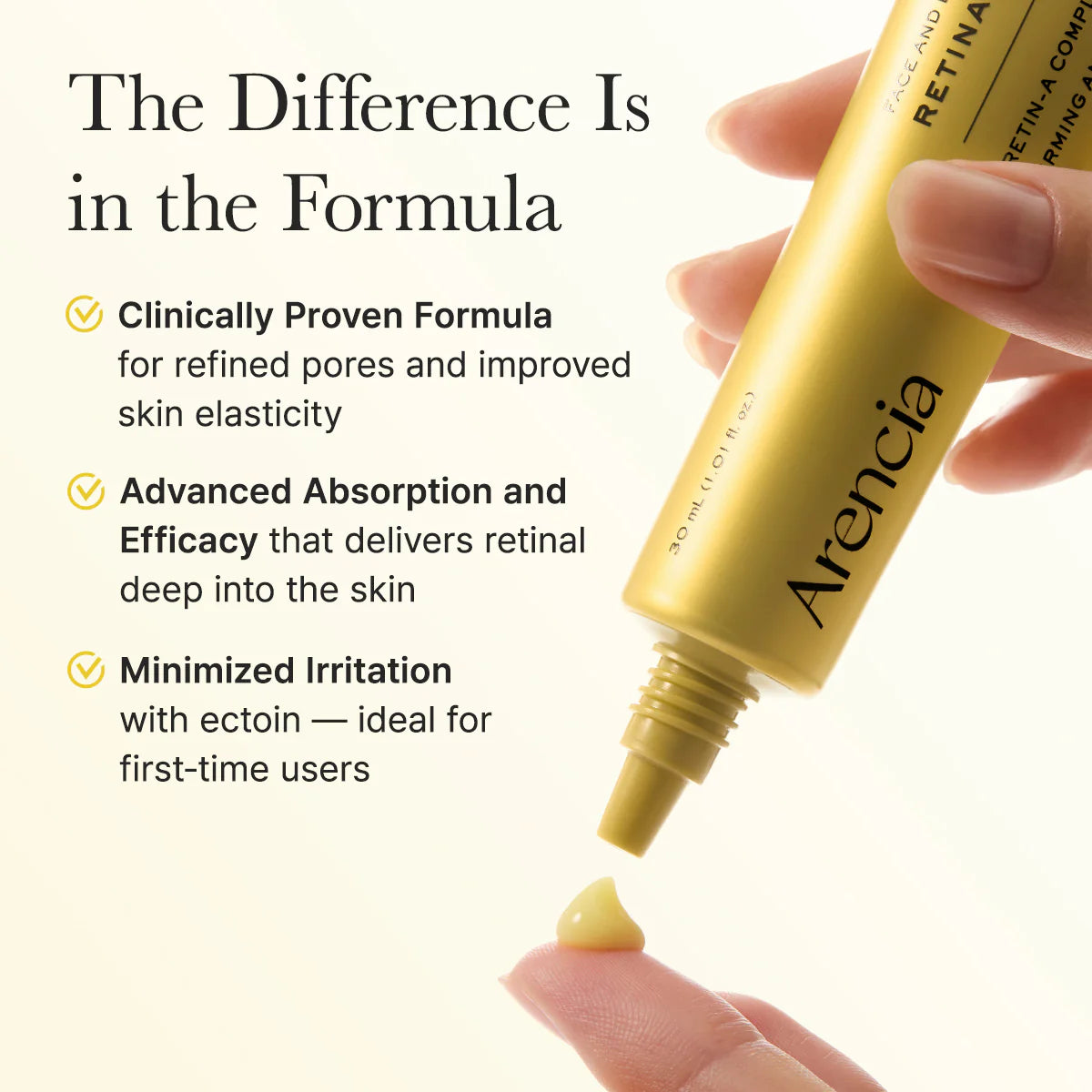 Arencia Face and Eye Cream Retinal Booster Shot (30 ml)