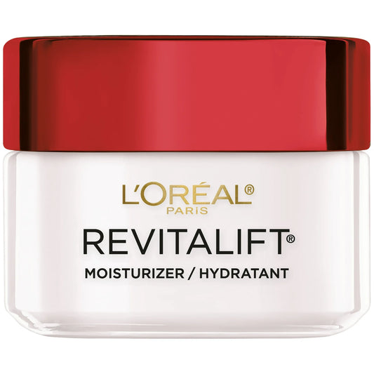 L'Oreal-Revitalift Crema hidratante antiarrugas y reafirmante para rostro y cuello