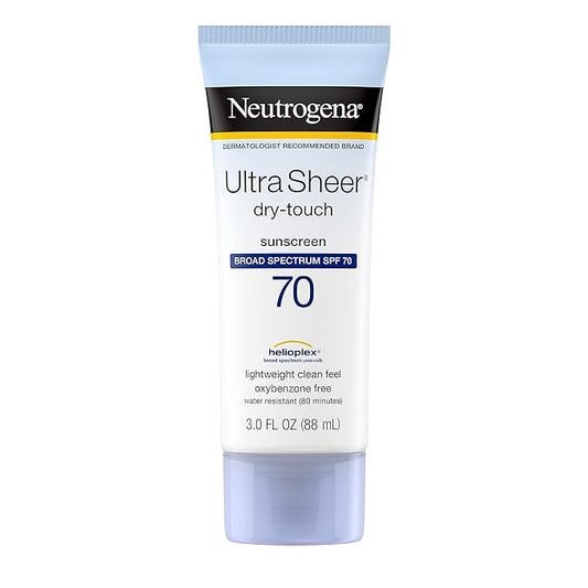 Neutrogena-Ultra Sheer Dry-Touch protector solar, Crema FPS 70