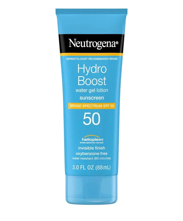 Water gel sunscreen Hydroboost neutrogena