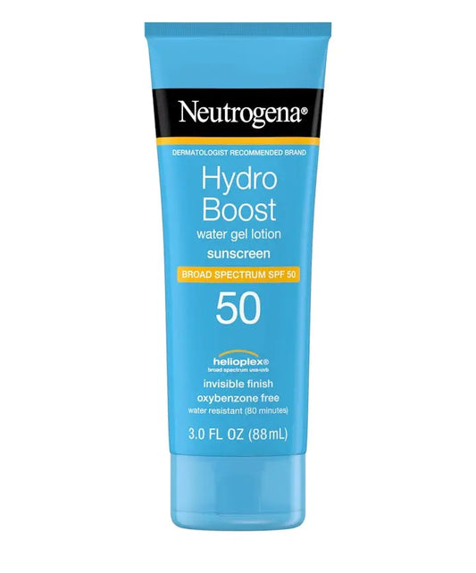 Water gel sunscreen Hydroboost neutrogena