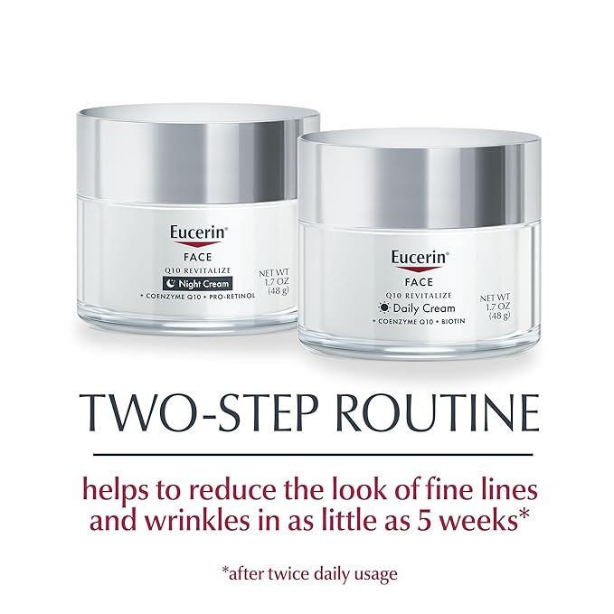Eucerin-Juego de cuidado de la piel antiarrugas, crema facial para pieles sensibles, crema facial antiarrugas