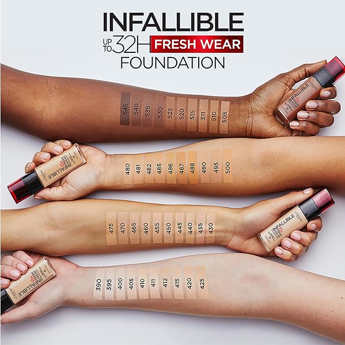 L'Oreal-Base de maquillaje 24 hrs Paris Infallible