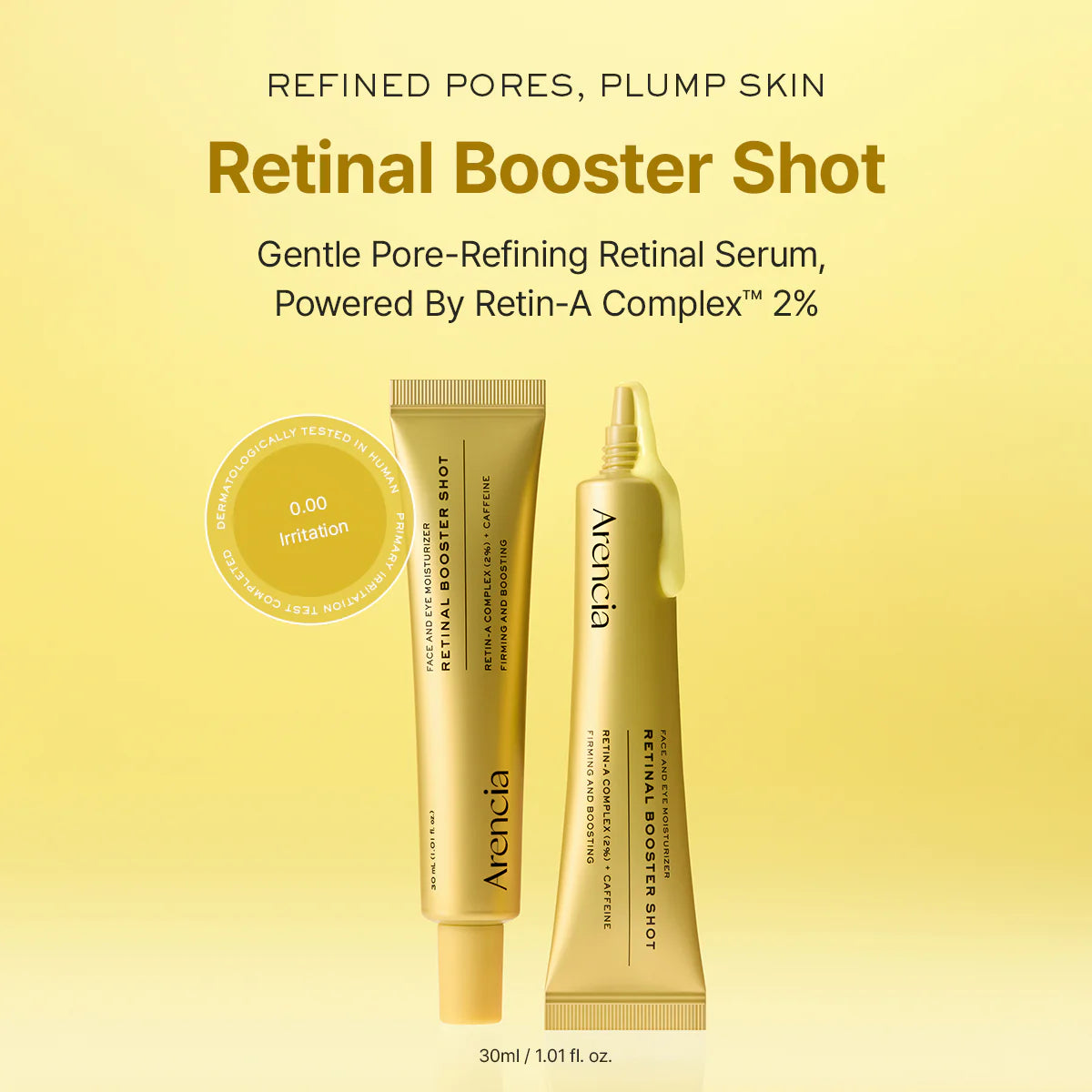 Arencia Face and Eye Cream Retinal Booster Shot (30 ml)