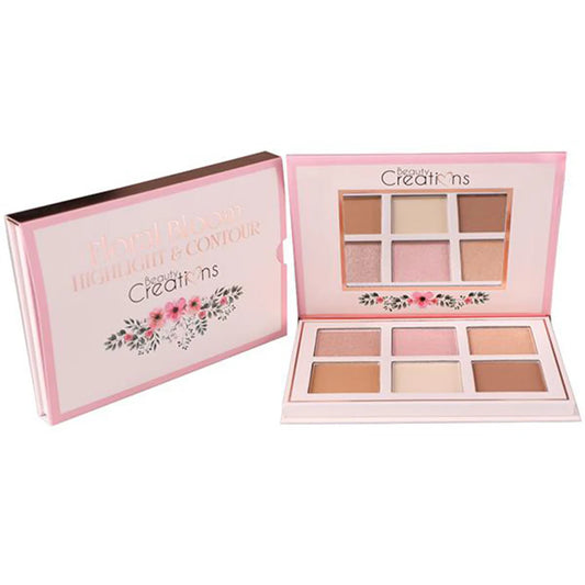 Beauty Creations-Floral Bloom Paleta de Iluminador y Contorno