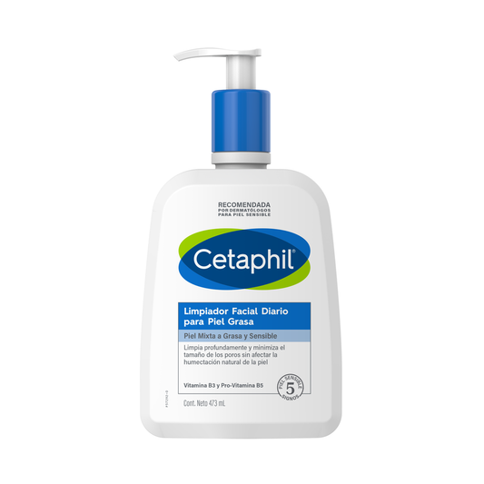 Cetaphi - Limpiador facial diario para pieles sensibles