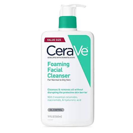 CeraVe-Foaming Facial Cleanser 19 Fl oz