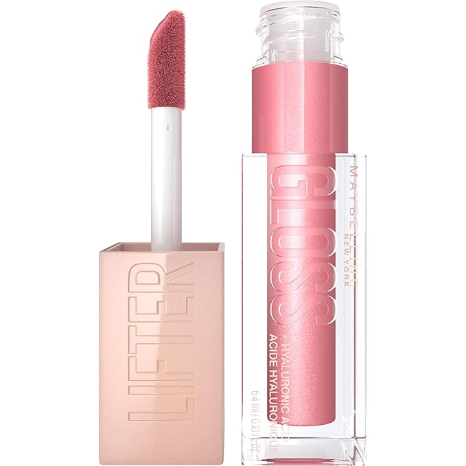 Maybelline-New York Lifter Gloss Brillo labial hidratante con ácido hialurónico