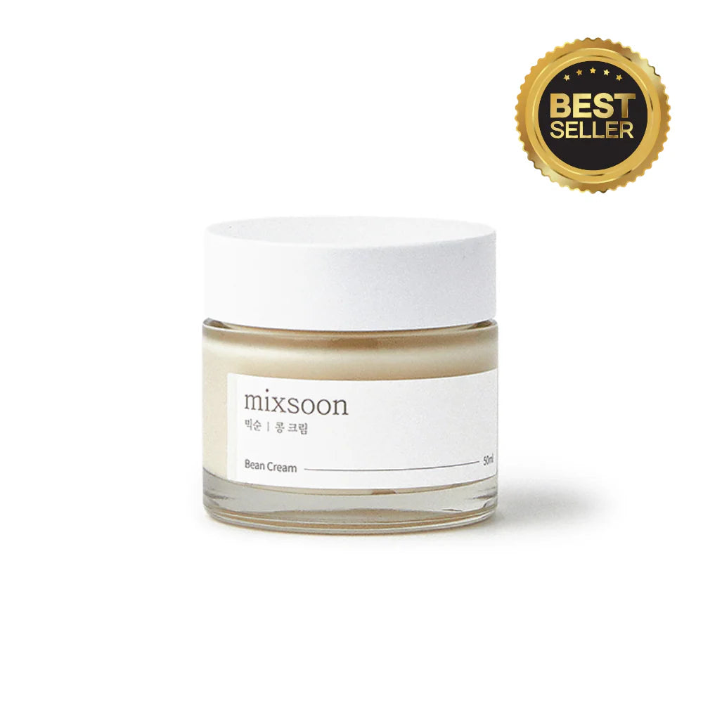 Mixsoon Bean Cream 50ml | Crema Facial Coreana Hidratante y Nutritiva