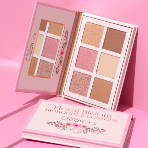 Beauty Creations-Floral Bloom Paleta de Iluminador y Contorno