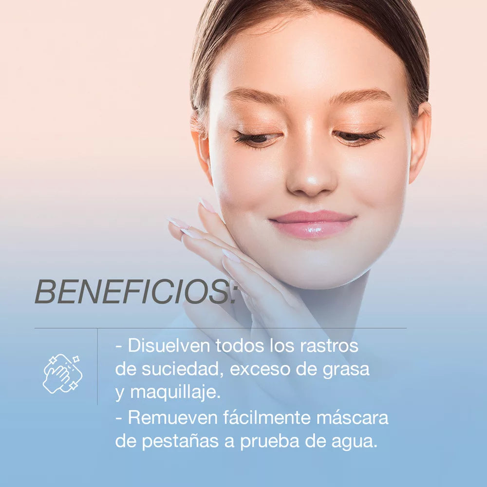 Toallitas desmaquillantes Neutrogena paños ultra suaves