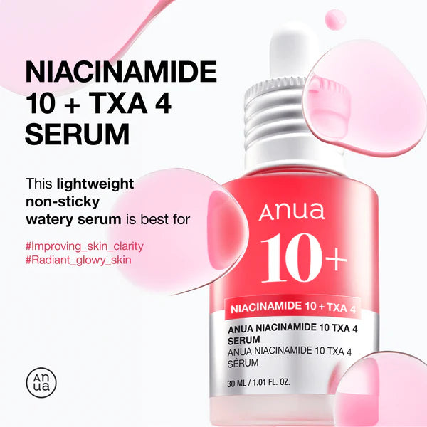 ANUA-Niacinamide 10% + TXA 4% Serum – Brightening & Dark Spots