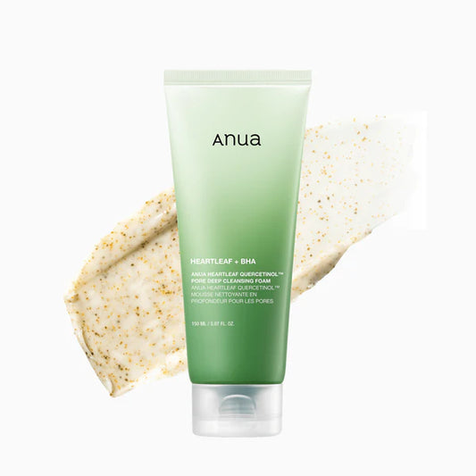 ANUA-Heartleaf Quercetinol Pore Deep Cleansing Foam – Limpiador Facial Profundo