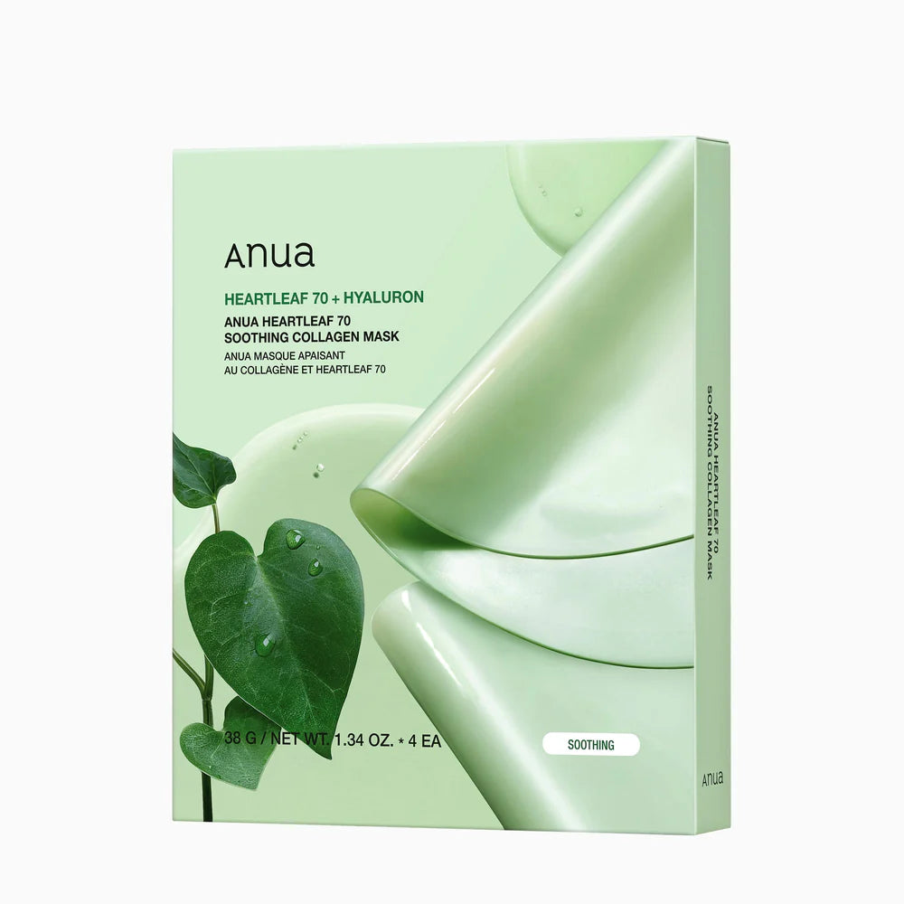 Mascarilla ANUA MASK HEARTLEAF 70+ HYALURON