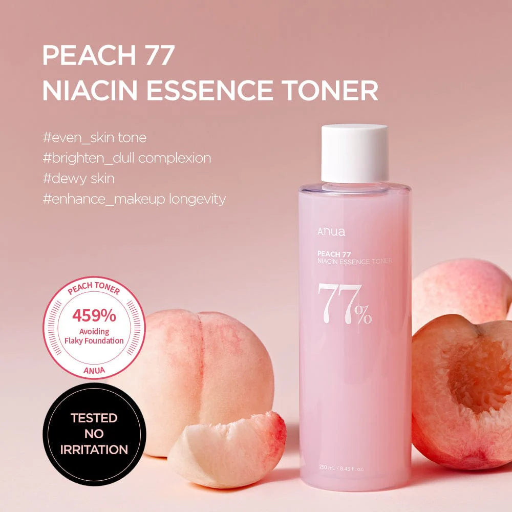 ANUA Peach 77 Niacin Essence Toner 250 ml