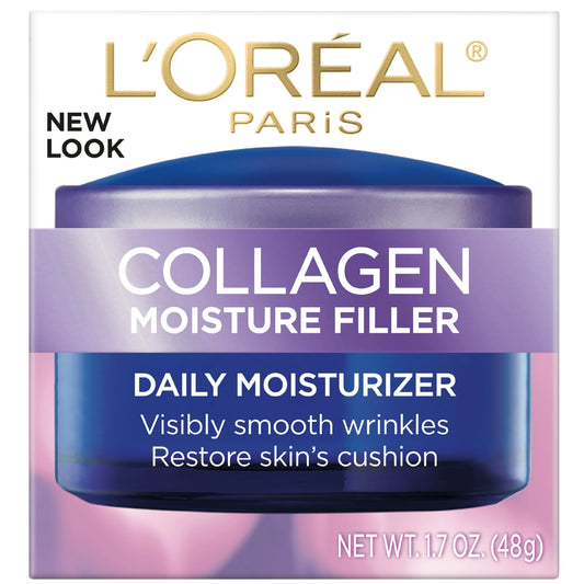 L'Oreal-Crema Facial Collagen Moisture Filler de Día y Noche
