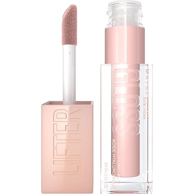 Maybelline-New York Lifter Gloss Brillo labial hidratante con ácido hialurónico