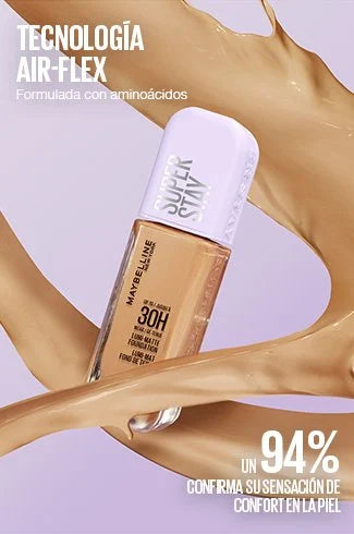 Maybelline-Base de Maquillaje Superstay Lumi-Matte Foundation